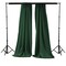 Pack of 2 Polyester Poplin Backdrop Drapes 96 x 58 Inch Semi-Opaque Event Panels